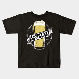 Assistant Brew Master Beer Brewing Kids T-Shirt